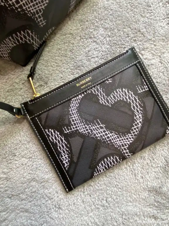 Official First Bag Ru BURBERRY TOTE 0508